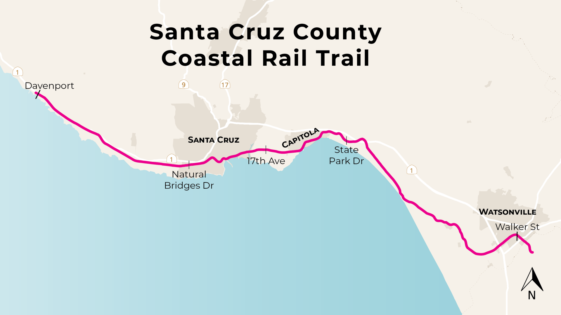 full COASTAL Rail Trail 