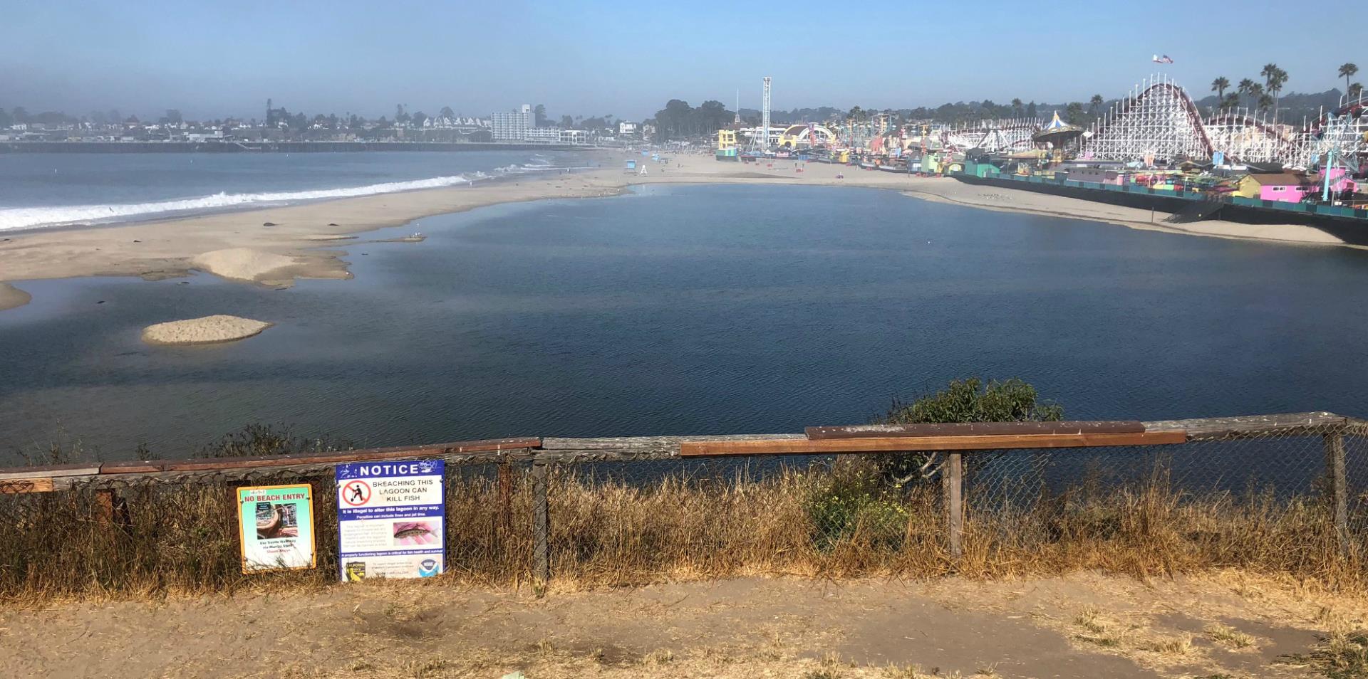 Huge lagoon taking over Main Beach