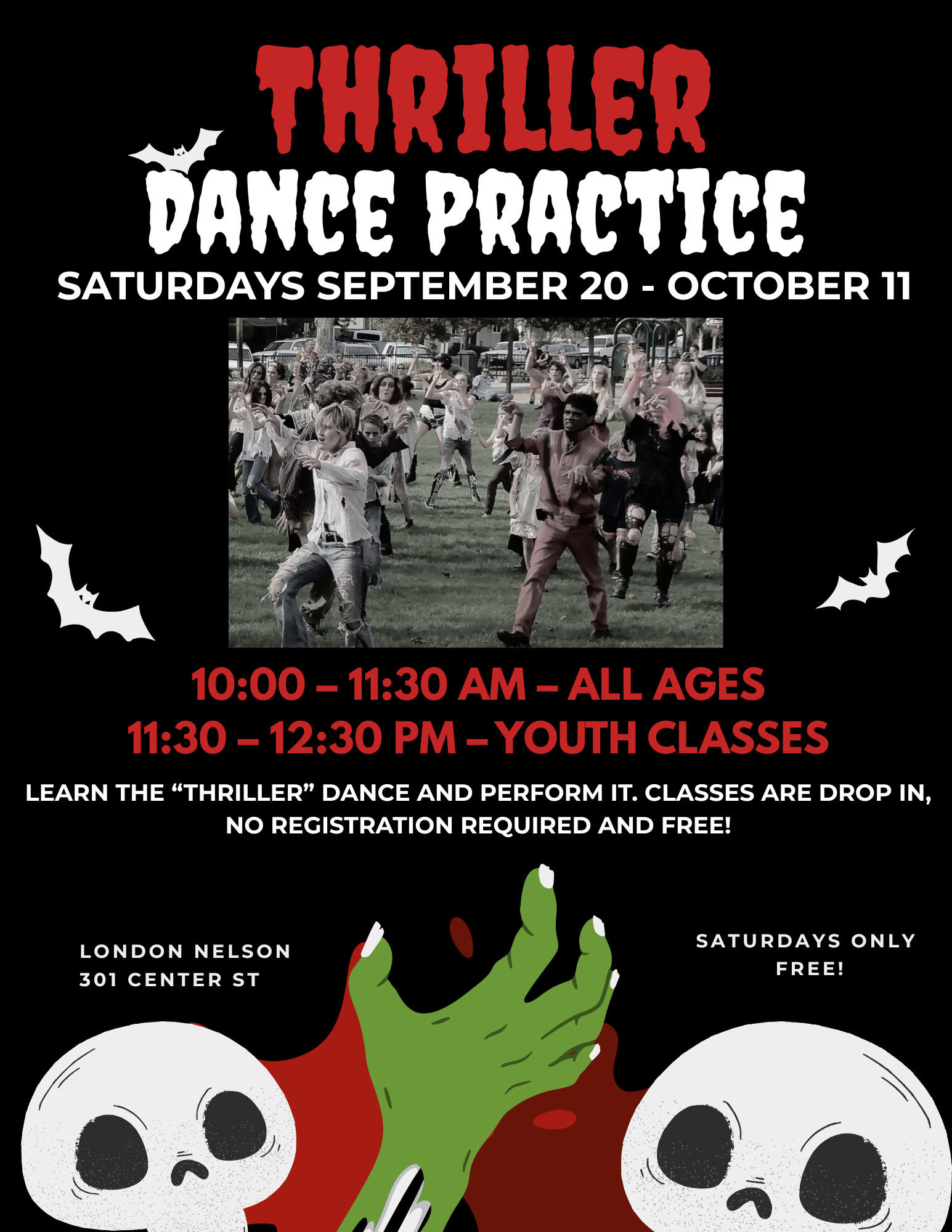 Thriller Dance 25' Adult Flyer